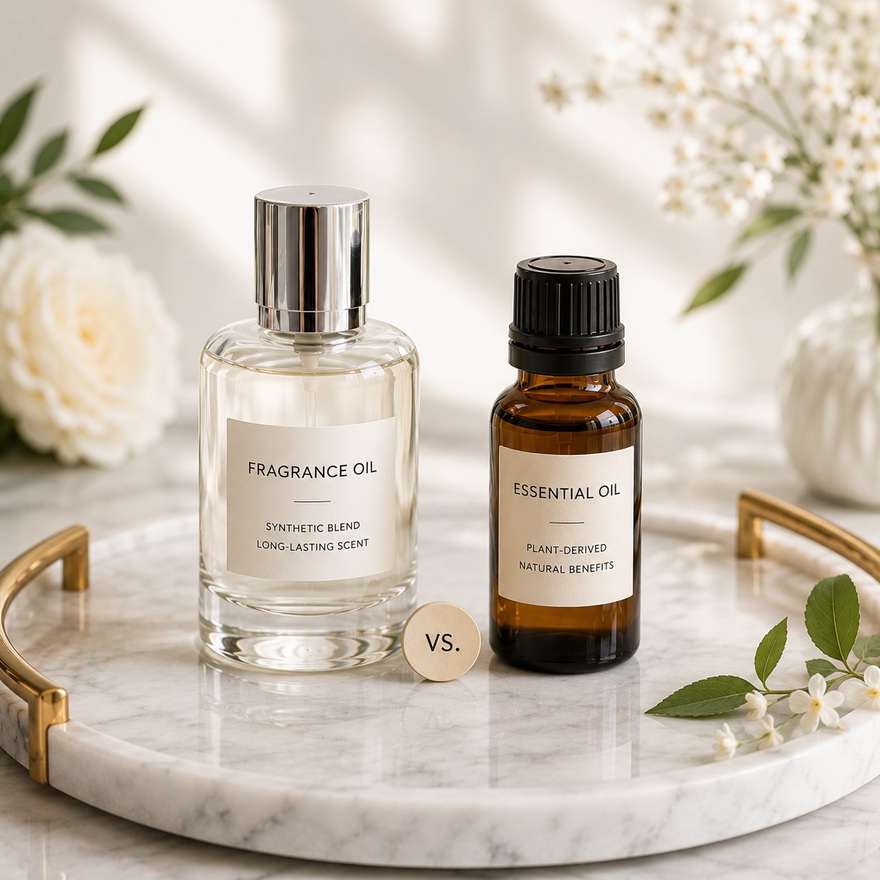 Fragrance Oil vs Essential Oil — What’s the Difference? - Scentella