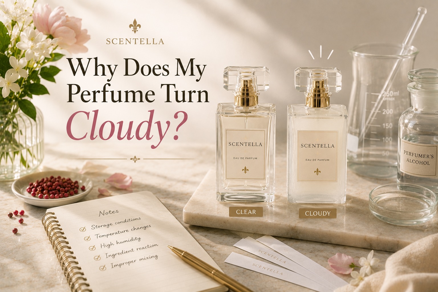 Why Does My Perfume Turn Cloudy — And How to Fix It - Scentella